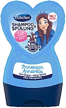 Дитячий шампунь і ополіскувач для волосся 2 в 1 "Принцеса Аннабелла" - Bubchen Shampoo and Conditioner — фото N1