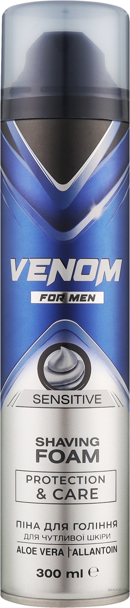 Пена для бритья - Venom For Men Sensitive — фото 300ml