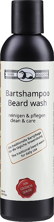 Шампунь для бороди - Golddasch Beard Wash — фото N1