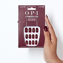 Набор накладных ногтей - OPI Xpress/On Malaga Wine — фото N7
