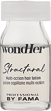 Ампули для відновлення волосся - Professional By Fama Structural Wondher Multi-Action Hair Lotion — фото N1