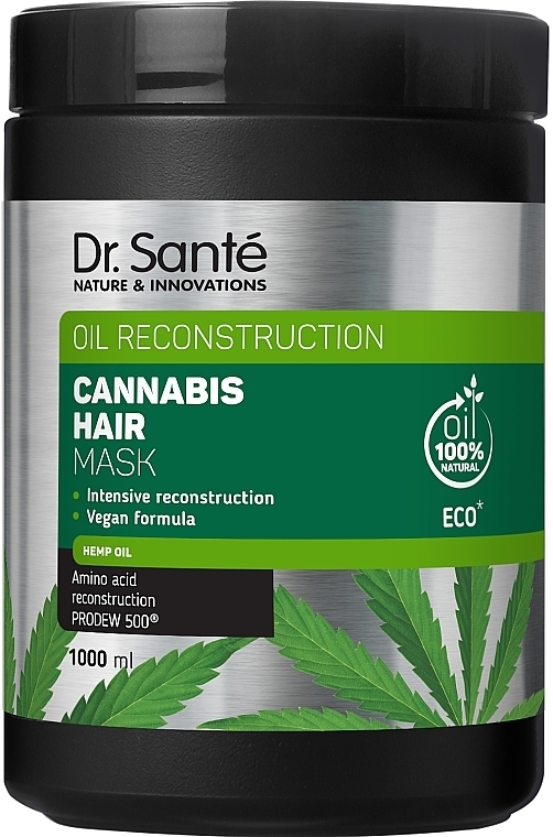 Маска для волос - Dr. Sante Cannabis Hair Oil Reconstruction — фото N2