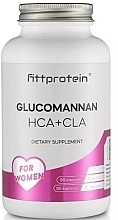 Парфумерія, косметика Дієтична добавка для схуднення - Fittprotein Glucomannan HCA+CLA