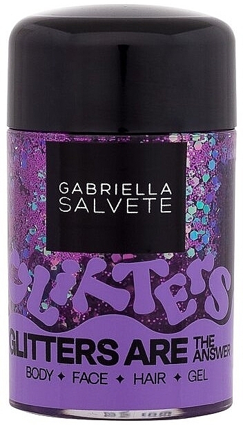 Гель-глітер для обличчя, тіла та волосся - Gabriella Salvete Festival Glitters Are The Answer — фото N2