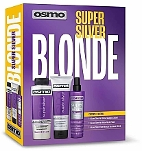 Набір - Osmo Super Silver Blonde (sh/300ml + h/mask/250ml + h/spr/250ml) — фото N1