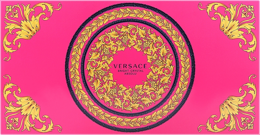Versace Bright Crystal Absolu - Набор (edp/90ml + b/lot/100ml + sh/gel/100ml + bag) — фото N1
