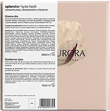 Набір - Bella Aurora Splendor Hydra Fresh Set (f/cr/50ml+eye/cr/15ml) — фото N2