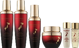 Набор для лица, 6 продуктов - 3W Clinic Red Ginseng Nourishing Skin Care Set — фото N2