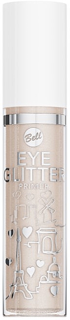 Праймер для очей, з глітером - Bell Love In The City Eye Glitter Primer — фото N1