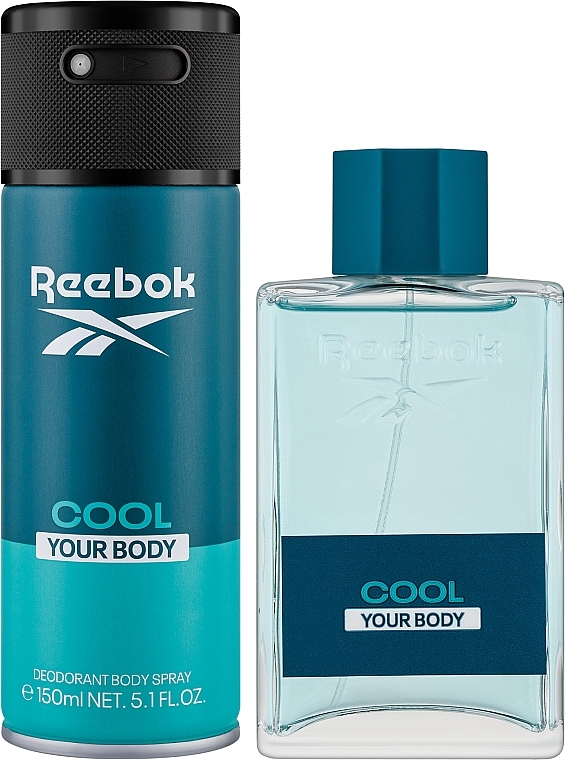 Reebok Cool Your Body Gift Set For Men - Набір (edt/100ml + deo/150ml) — фото N2