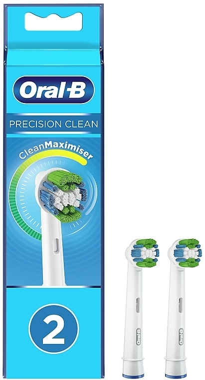 Змінна насадка для електричної зубної щітки, 2 шт. - Oral-B Precision Clean Clean Maximizer