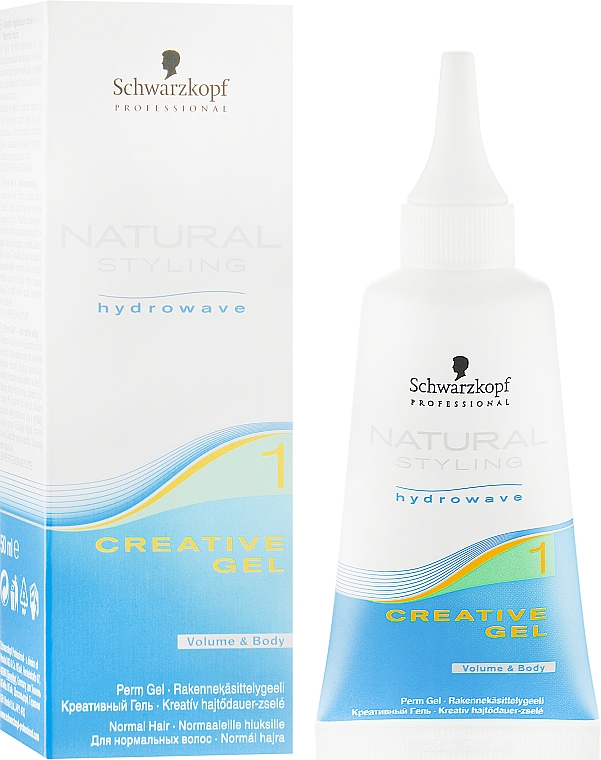 Креативный гель для прикорневой завивки волос - Schwarzkopf Professional Natural Styling Creative Gel №1
