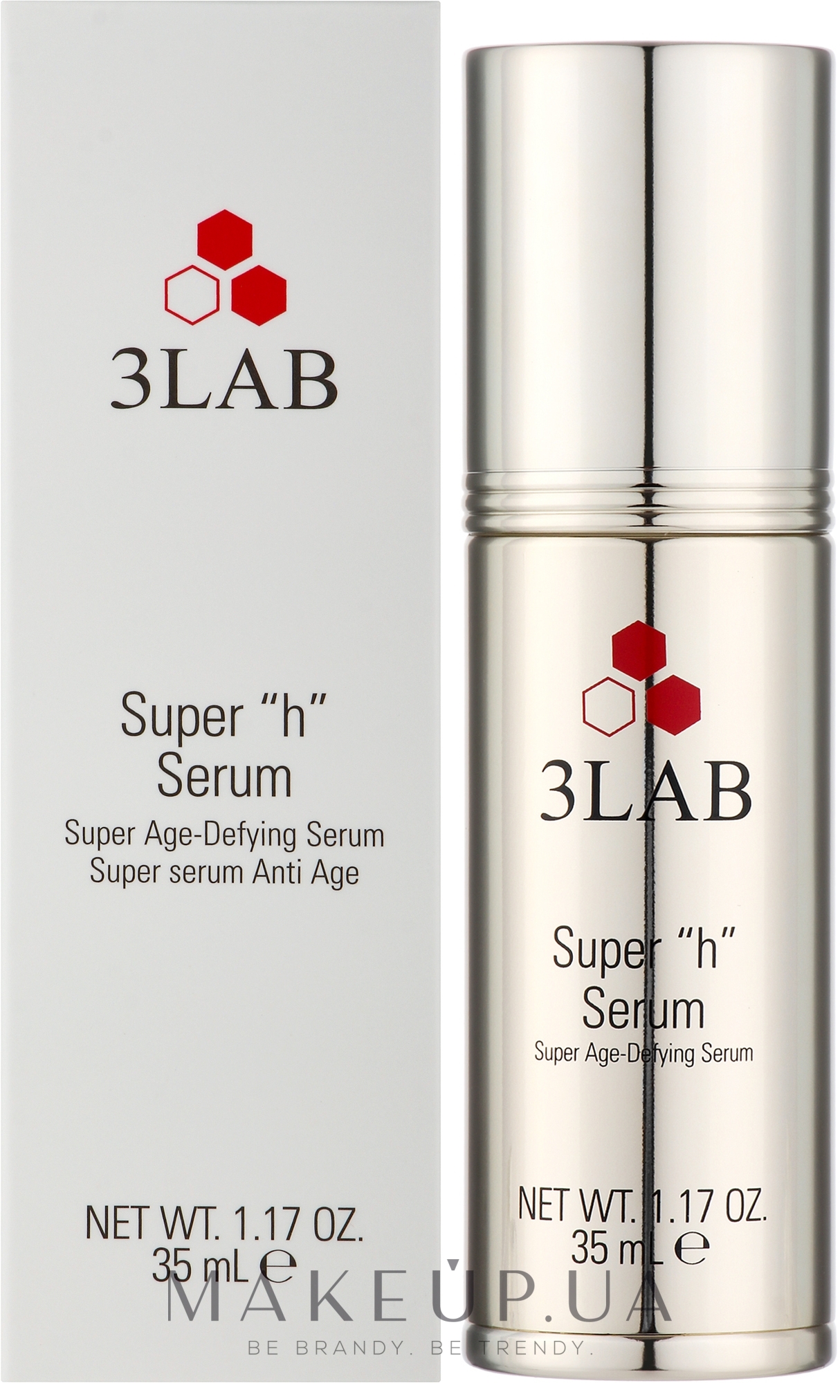 Супер комплекс-сироватка для обличчя - 3Lab Super H Serum — фото 35ml