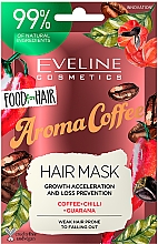 Маска для волосся - Eveline Cosmetics Food For Hair Aroma Coffee Hair Mask (пробник) — фото N1