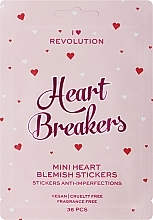 Очищающие полоски для лица - I Heart Revolution Heartbreakers Mini Blemish Stickers  — фото N1