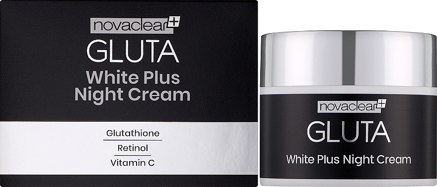 Ночной крем для лица - Novaclear Gluta White Plus Night Cream — фото N2