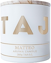 Ароматична свічка "Matteo" - Taj Max Aroma Candle — фото N1