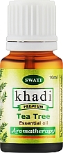 Духи, Парфюмерия, косметика Эфирное масло "Чайное дерево" - Khadi Swati Premium Essential Oil 