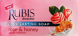 Мыло "Роза и мед" - Rubis Care Rose & Honey Long Lasting Soap — фото N1