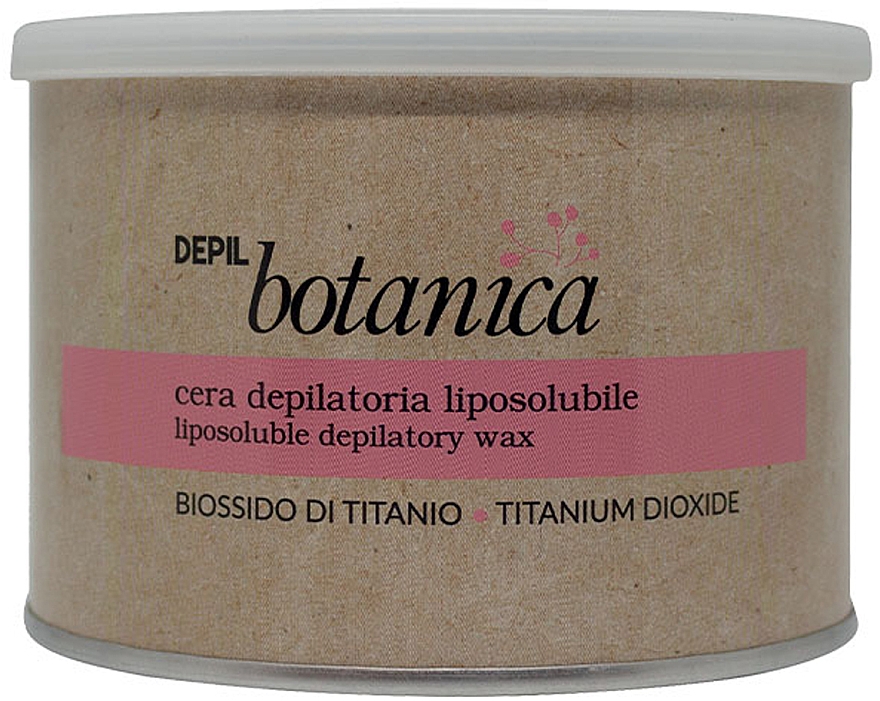 Віск для депіляції у банці - Depil Botanica Titanium Dioxide — фото N1