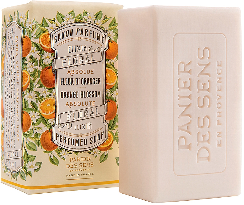 Экстра-нежное растительное мыло "Флердоранж" - Panier des Sens Orange Blossom Perfumed Soap