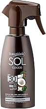 Духи, Парфюмерия, косметика Спрей для загара водостойкий - Bottega Verde Sol Cocco Anti-Sand Sun Spray Water Resistant SPF30