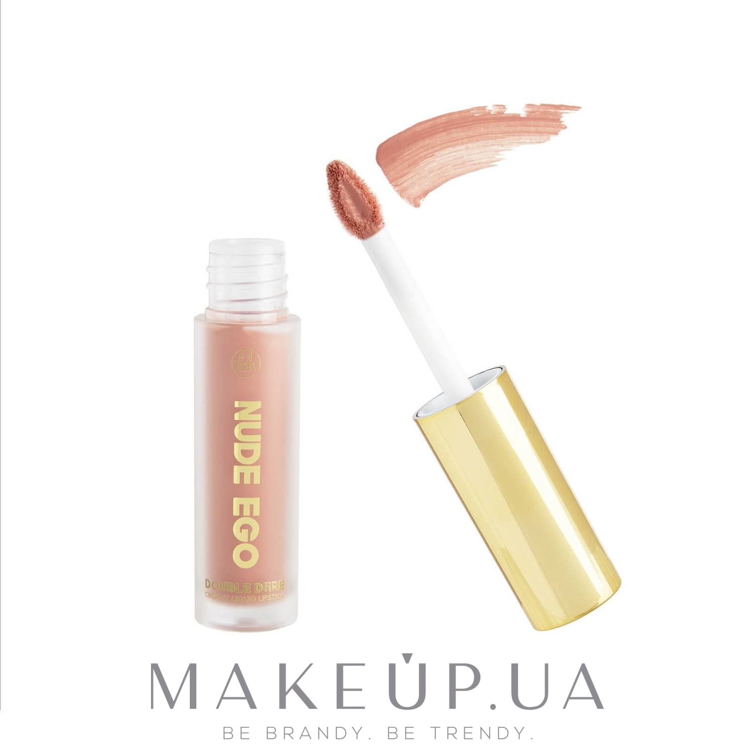 Рідка кремова помада - BH Cosmetics Double Dare Creamy Liquid Lipstick — фото Fierce