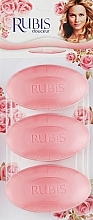 Парфумерія, косметика Мило "Троянда" в блістері - Rubis Care Rose Blister Soap *