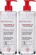 Парфумерія, косметика Набір - SVR Sensifine AR Eau Micellaire (micellar/2x400ml)