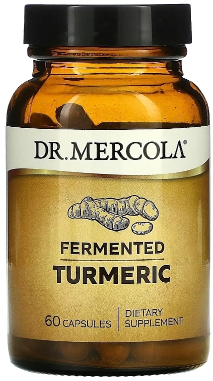 Диетическая добавка "Куркума ферментированная" - Dr. Mercola Fermented Turmeric — фото N1