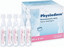 Парфумерія, косметика Краплі для промивання носа - Gilbert Laboratories Physiodose+ Natural Saline Solution