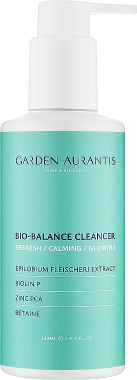 Мягкий очищающий гель с нейтральным Ph для сияния и здоровья кожи - Garden Aurantis Bio-balance Cleancer — фото N2