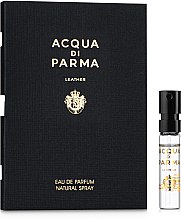 Парфумерія, косметика Acqua di Parma Leather Eau de Parfum - Парфумована вода (пробник)