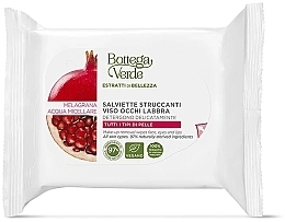 Серветки для зняття макіяжу, 25 шт. - Bottega Verde Beauty Extracts Make-up Remover Wipes — фото N1