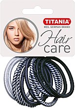 Духи, Парфюмерия, косметика Резинки для волос, 10шт, разноцветные - Titania Hair Care