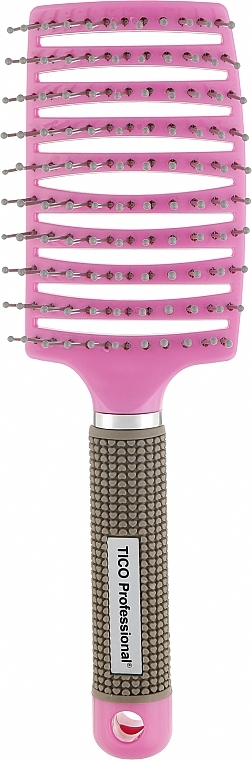 Щітка для волосся 600158, рожева - Tico Professional Luna Rose — фото N1