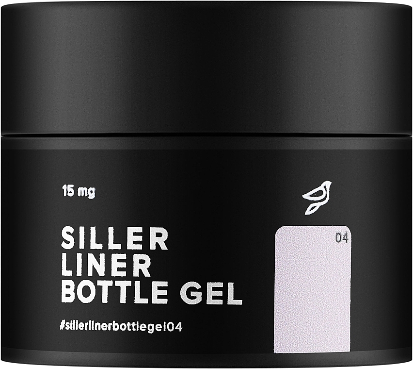 Гель для ногтей, банка - Siller Professional Red Liner Bottle Gel — фото N1