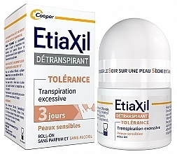 Парфумерія, косметика Антиперспірант для чутливої шкіри - Etiaxil Antiperspirant Tolerance Sensitive Skin Roll-On