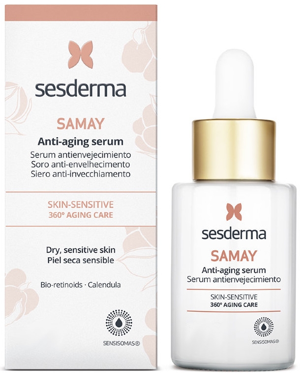 Антивозрастная сыворотка для лица - SesDerma Laboratories Samay Anti-Aging Serum Sensitive Skin — фото N3