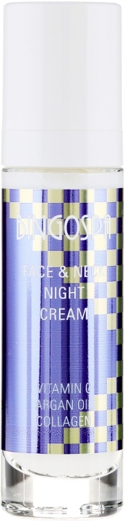 Крем для лица и шеи с витамином С, аргановым маслом и коллагеном - BingoSpa Face&Neck Night Cream — фото N2