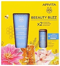 Набір - Apivita Aqua Beelicious Set (f/cream/40ml + f/boost/10ml) — фото N2