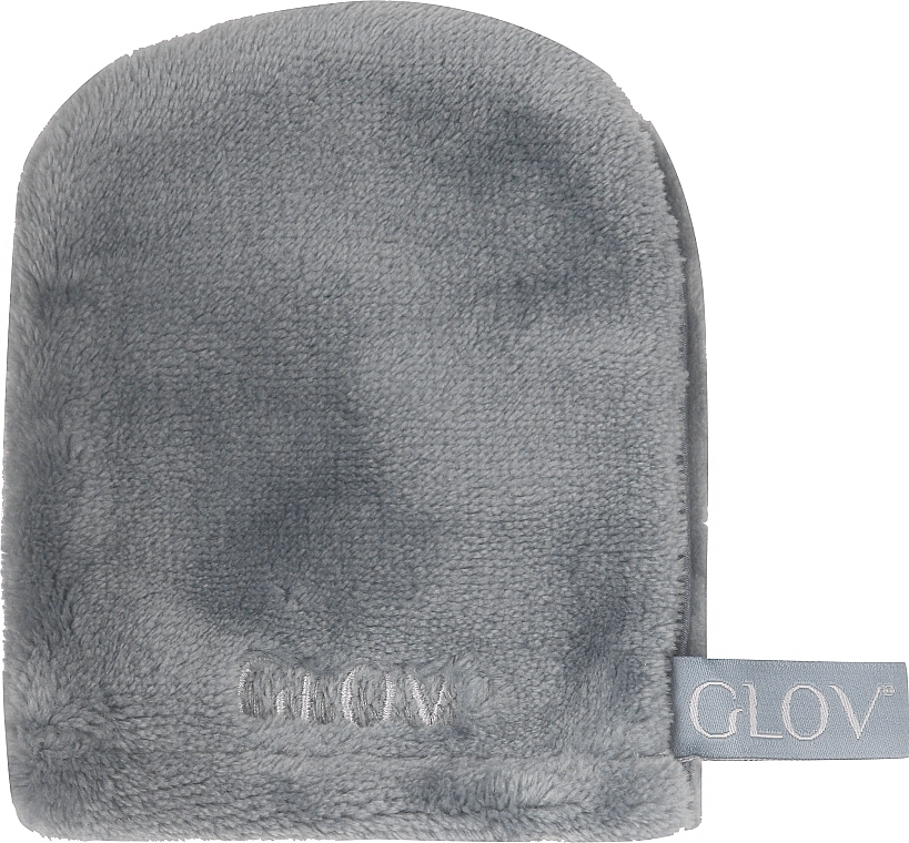 Рукавичка для зняття макіяжу, сіра - Glov Expert Dry Skin — фото N1