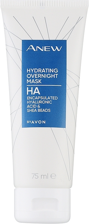 Ночная маска для лица «Глубокое увлажнение» - Avon Anew Clinical Hydrating Overnight Mask — фото N1