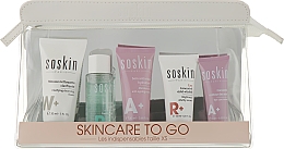 Парфумерія, косметика Набір для подорожей, 5 продуктів - Soskin Skincare To Go