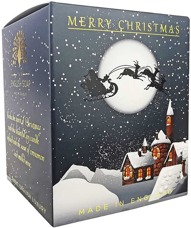 Ароматическая свеча - The English Soap Company Christmas Collection Winter Village Mulled Wine Candle — фото N2