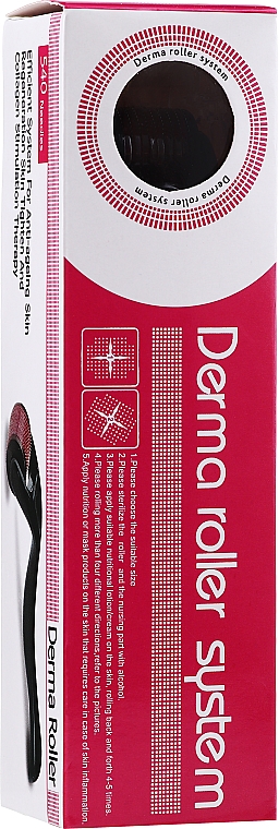 Мезороллер с микроиглами 0,2 мм - Deni Carte Derma Roller System — фото N2