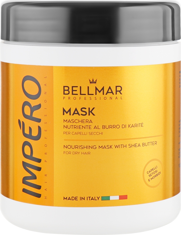 Маска для питания волос с маслом Ши - Bellmar Impero Nourishing Mask With Shea Butter