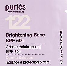 Сияющая основа SPF 50+ с тонирующим эффектом - Purles Brightening Base SPF 50+ (пробник) — фото N1
