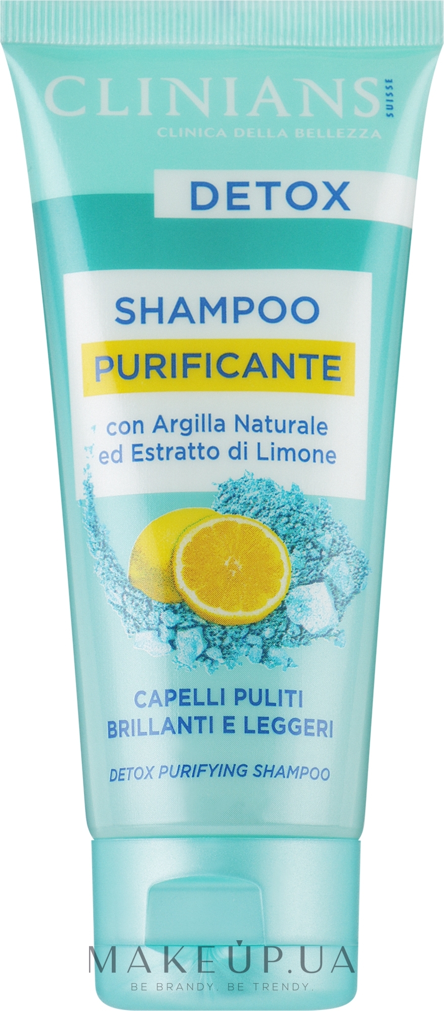 Очищающий детокс-шампунь - Clinians Detox Purifying Shampoo — фото 100ml