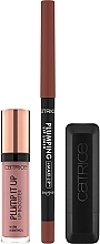 Набор для макияжа губ - Catrice The Nude Lip PRO Set (l/booster/3.5ml + l/liner/0.3g + lipstick/3.5g) — фото N2
